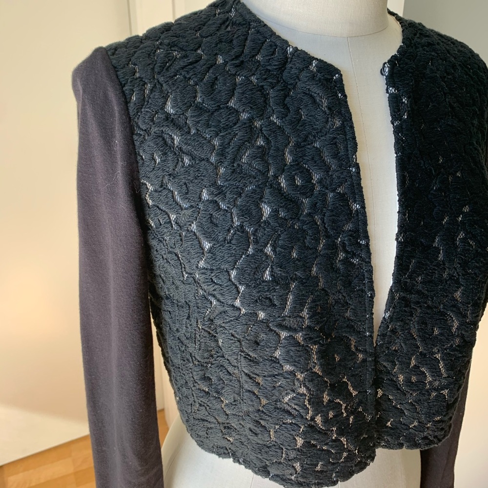 Lafayette 148 Cropped Cardigan